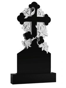 Памятник для православных с крестом