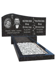 Памятник с волной сверху