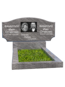 Мраморный памятник на двоих